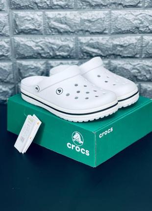 Чоловічі шльопанці crocs crocband, шльопанці сланці крокси 36-466 фото