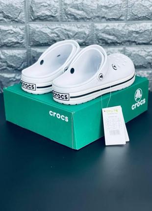 Чоловічі шльопанці crocs crocband, шльопанці сланці крокси 36-468 фото