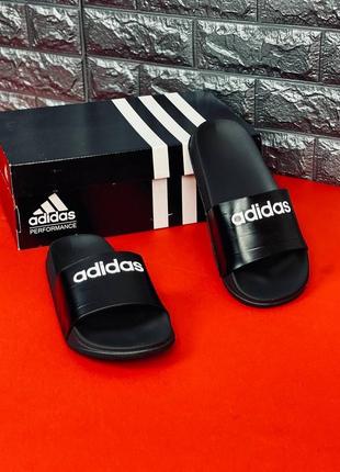 Шльопанці чоловічі adidas пляжні шльопанці сланці капці адідас2 фото