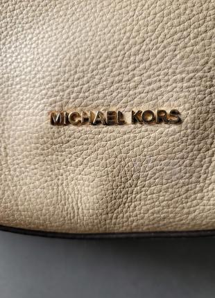 Michael kors кожаная сумка3 фото