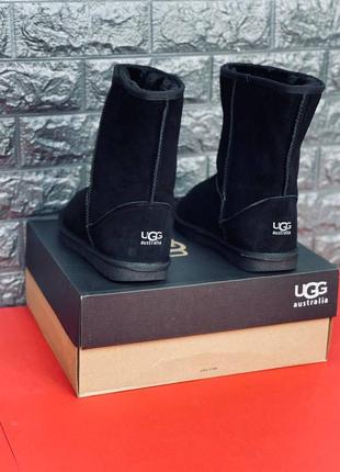 Замшеві чоловічі уги ugg australia, зимові чорні уги топ 20234 фото