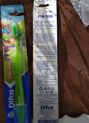 Детская зубная щетка difas