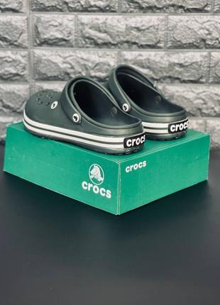 Чоловічі шльопанці crocs, пляжні шльопанці сланці капці крокси5 фото