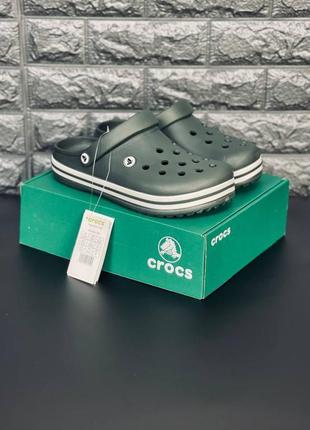 Чоловічі шльопанці crocs, пляжні шльопанці сланці капці крокси6 фото