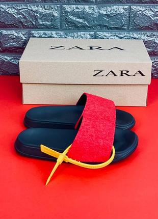 Шльопанці zara чоловічі, літні пляжні шльопанці сланці капці зара4 фото