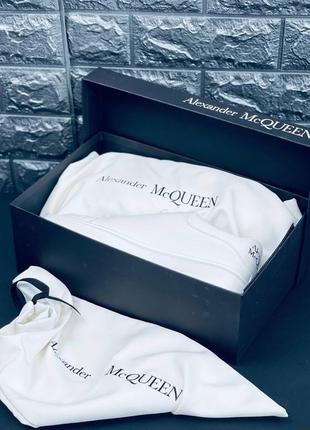 Кросівки жіночі alexander mcqueen, стильні білі зручні крос7 фото