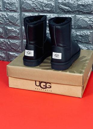 Уги чоловічі ugg australia, зимові уги з натуральної шкіри3 фото