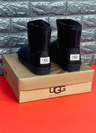 Уги чоловічі ugg australia, зимові уги з натуральної шкіри4 фото