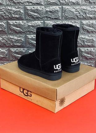 Ugg australia max уги чоловічі, високі зимові шкіряні уги 36-45