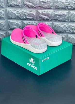 Шльопанці crocs жіночі, пляжні шльопанці сланці капці сабо8 фото