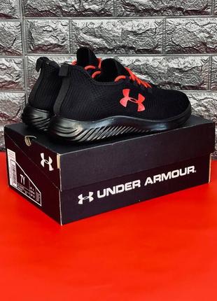 Кросівки чоловічі under armour, чорні спортивні кросівки 36-457 фото