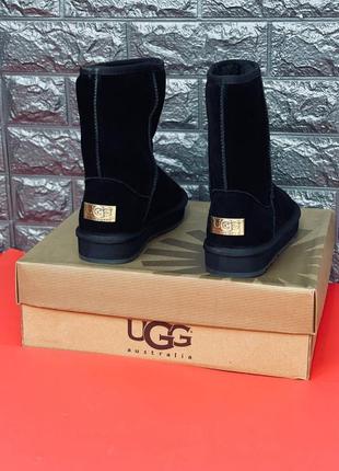 Уги чоловічі ugg australia, зимові високі шкіряні уги 36-451 фото