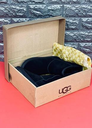 Уги чоловічі ugg australia, зимові високі шкіряні уги 36-458 фото