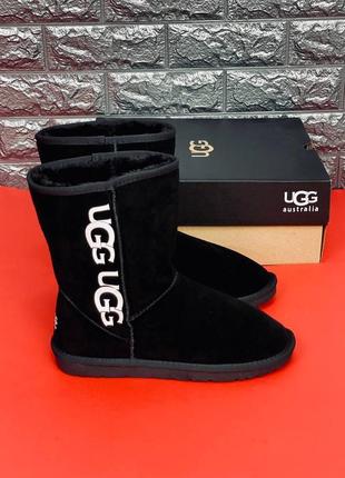 Уги ugg australia чоловічі, зимові уги з натуральної шкіри 36-456 фото