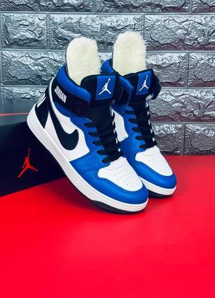 Кросівки жіночі air jordan retro, зимові зручні кросівки