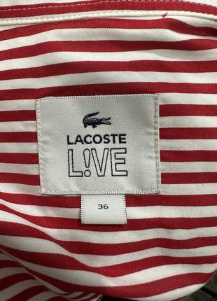 Рубашка женская lacoste2 фото