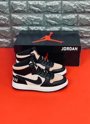 Кросівки жіночі nike air jordan, зимові кросівки джордан3 фото