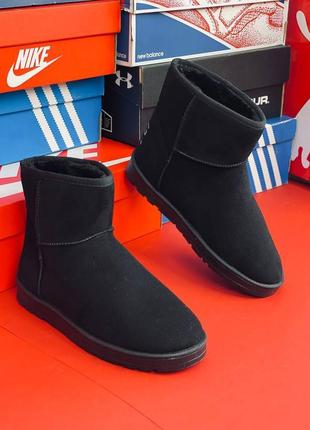 Ugg australia уги чоловічі, чорні повсякденні уги 35-45