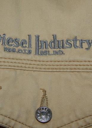 Оверсайзна куртка з коміром зі шкіри diesel. made in italy8 фото