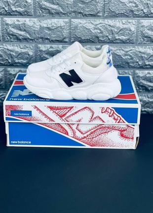 Кросівки жіночі new balance, білі стильні кроси нью беланс8 фото