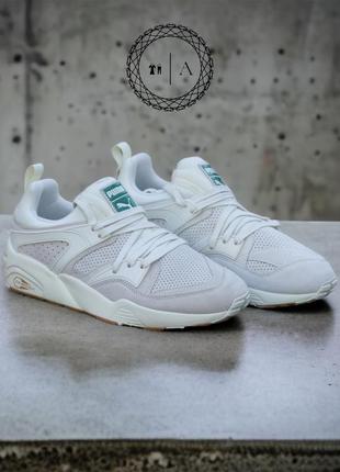 Puma blaze of glory mmq 388601-01 beige pristine мужские кроссовки