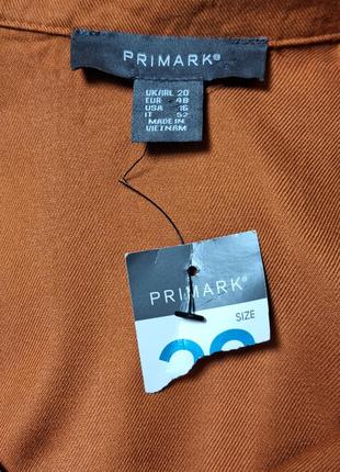 Натуральная блуза-рубашка primark, 100% вискоза6 фото