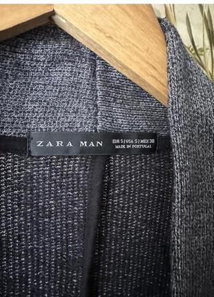 Мужской кардиган zara размер хс-с2 фото