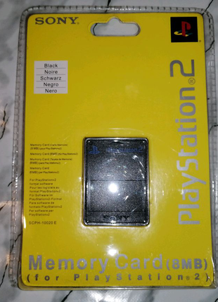 Продам оригінальні карти пам'яті для sony playstation 2