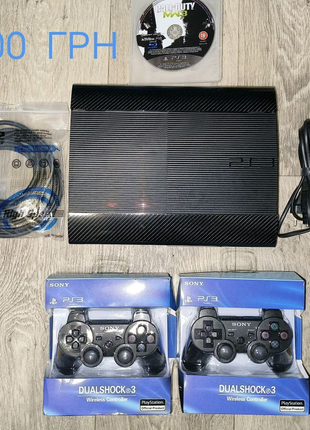 Продам в ідеальному стані sony playstation 3 super slim 500 гб