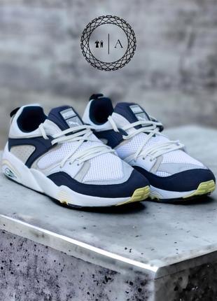 Puma blaze of glory prm 387575-01 white peacoat чоловічі кросівки