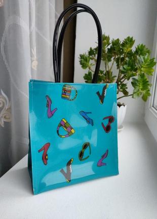 Bloomingdale's крутєйша ексклюзивна сумочка-шопер тоут від bloomingdale's1 фото
