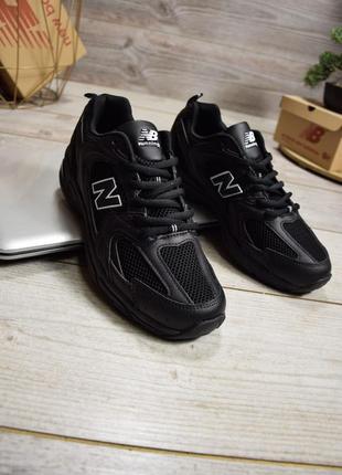 Кроссовкиnew balance 530 black4 фото