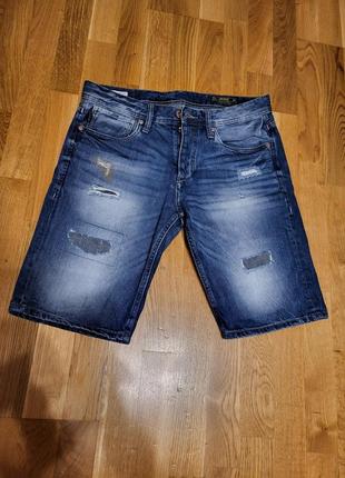 Джинсовые шорты jack &jones