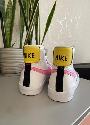 Nike “blazer 77s mid”  женские кроссовки/кеды высокие4 фото