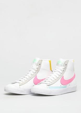 Nike “blazer 77s mid”  женские кроссовки/кеды высокие1 фото