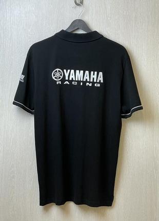 Мото футболка поло yamaha racing