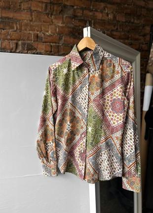 Etro made in italy women’s premium multicolor 49 long sleeve shirt женская, премиальная рубашка на длинный рукав