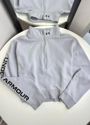 Женский кроп топ кофта under armour оригинал свитшот