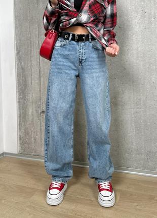 Женские джинсы с поясом 100% коттон идеальная посадка красиво садятся по фигуре5 фото