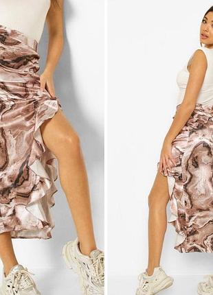 Юбка с разрезом