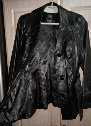 Шкіряний жакет salino