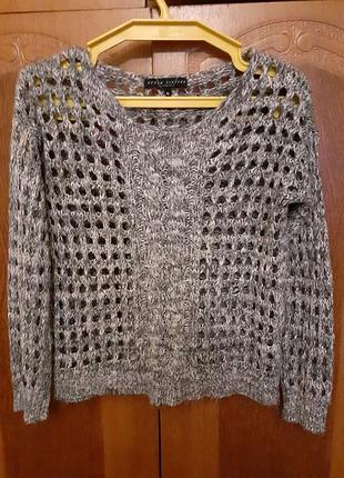 Суперовый пуловер, сетка