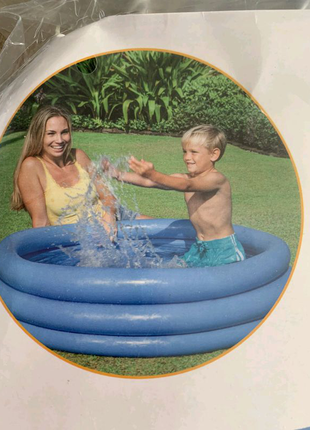 Дитячий басейн intex на 3 кільця 114 x 25 см.