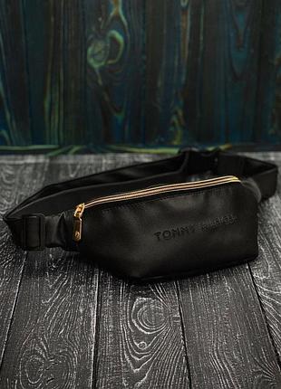Бананка черная tommy hilfiger