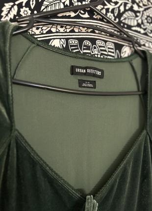 Urban outfitters бархат комбинезон юбка шорты4 фото