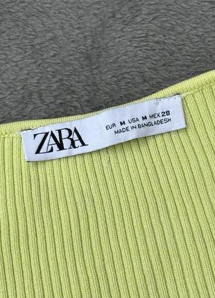 Кофточка zara с завязками5 фото