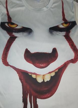 Футболка с пеннивайзом,pennywise из фильма она2 фото