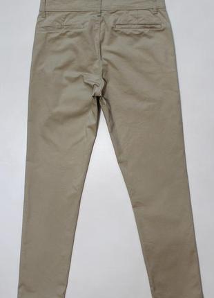 Базовые повседневные slim fit (зауженные) чиносы чино брюки от topman6 фото