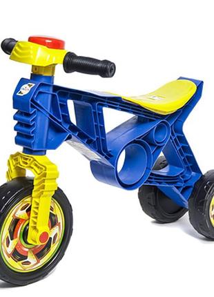 Толокар мотоцикл біговел оріон для дітей синій 171
