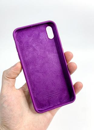 Чохол silicon case iphone xs max2 фото